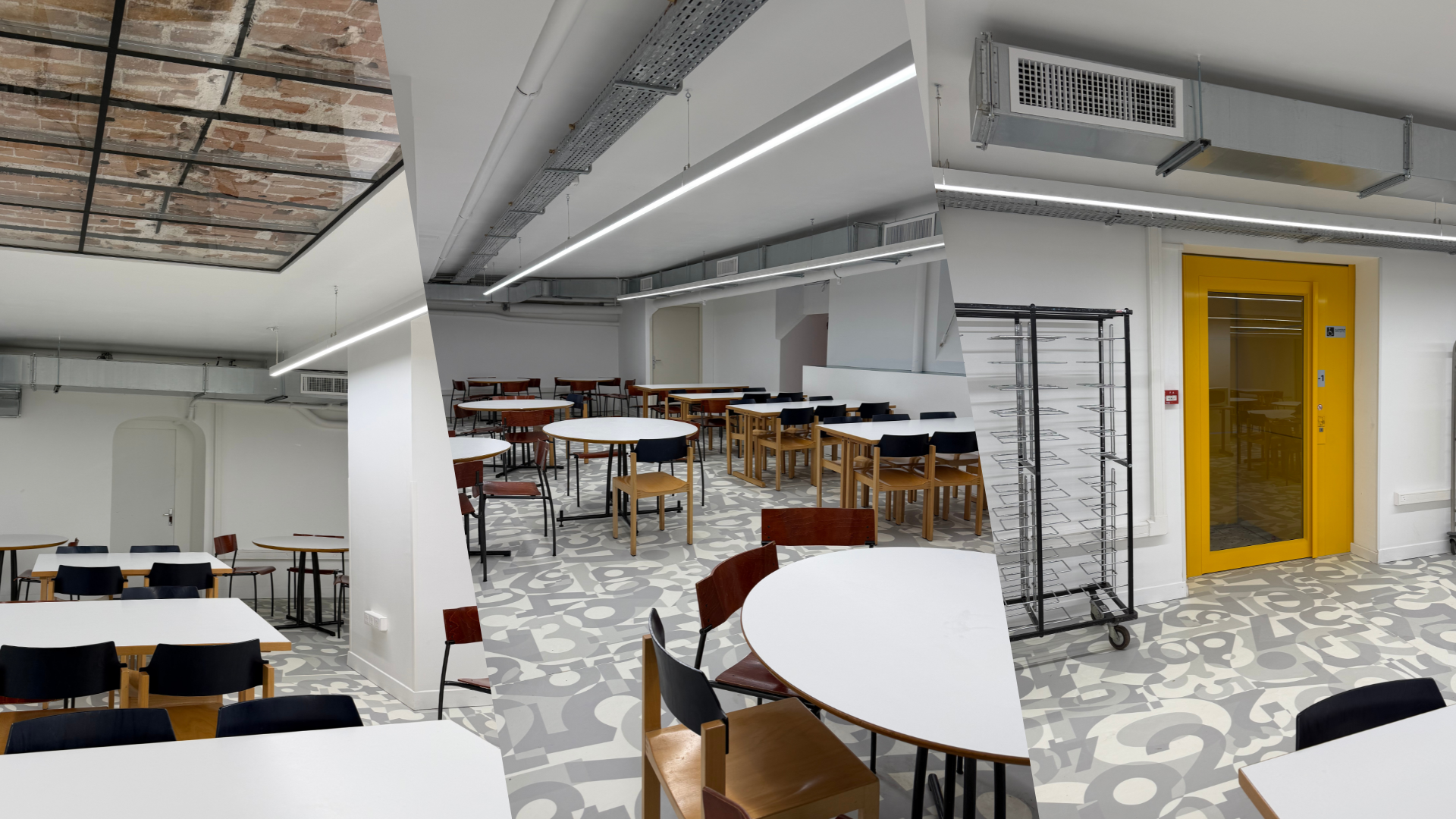 espace de coworking de 100 m² au sous-sol