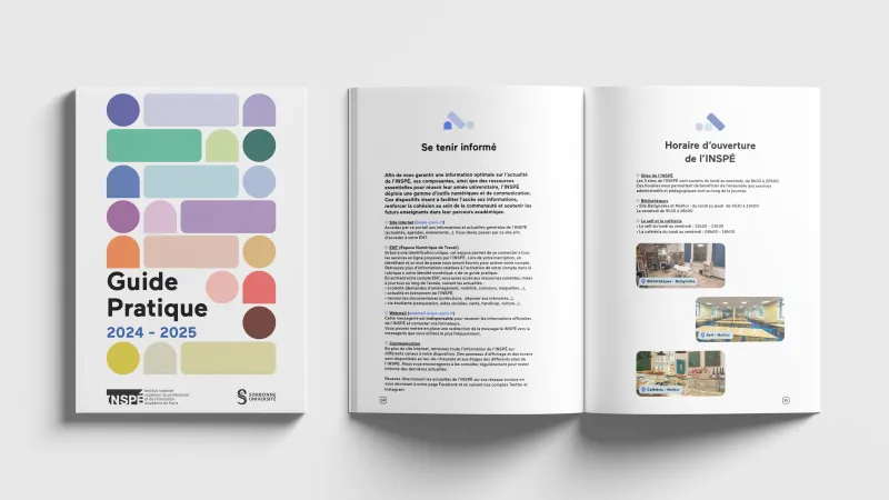Guide pratique 2024 de l'INSPÉ de Paris