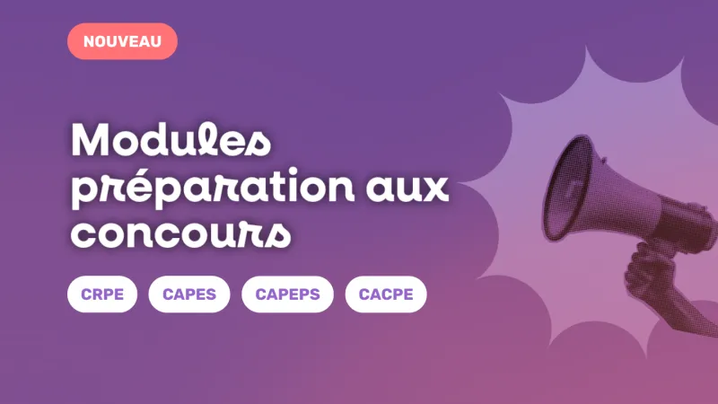 Modules Prépa Concours 2026-2027 | INSPÉ de Paris – CRPE, CAPES, CAPEPS, CACPE