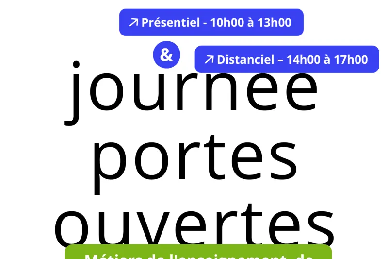  Journée portes ouvertes de l'INSPÉ de Paris 2026