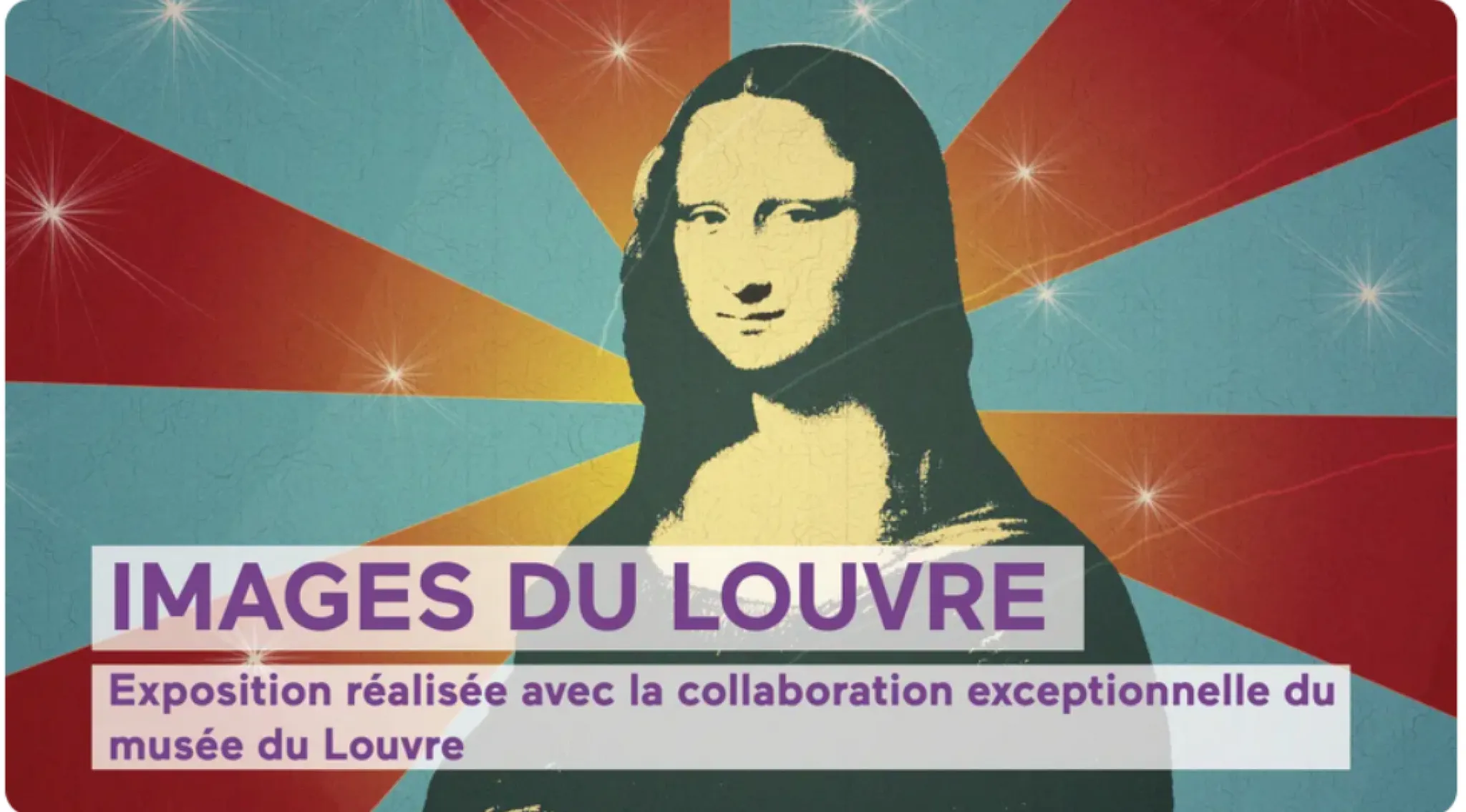 Visuel affiche images du Louvre