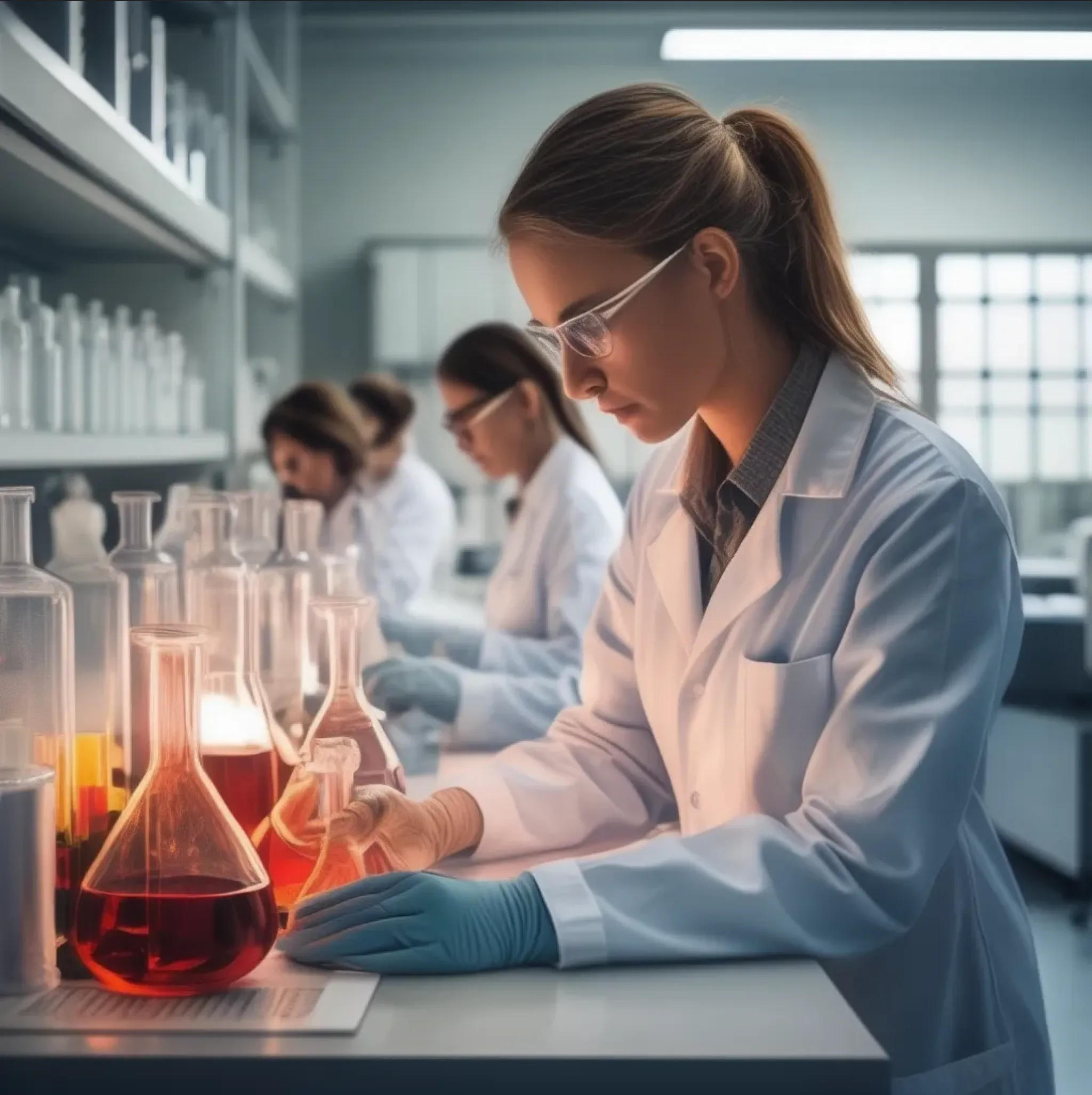 femme scientifique