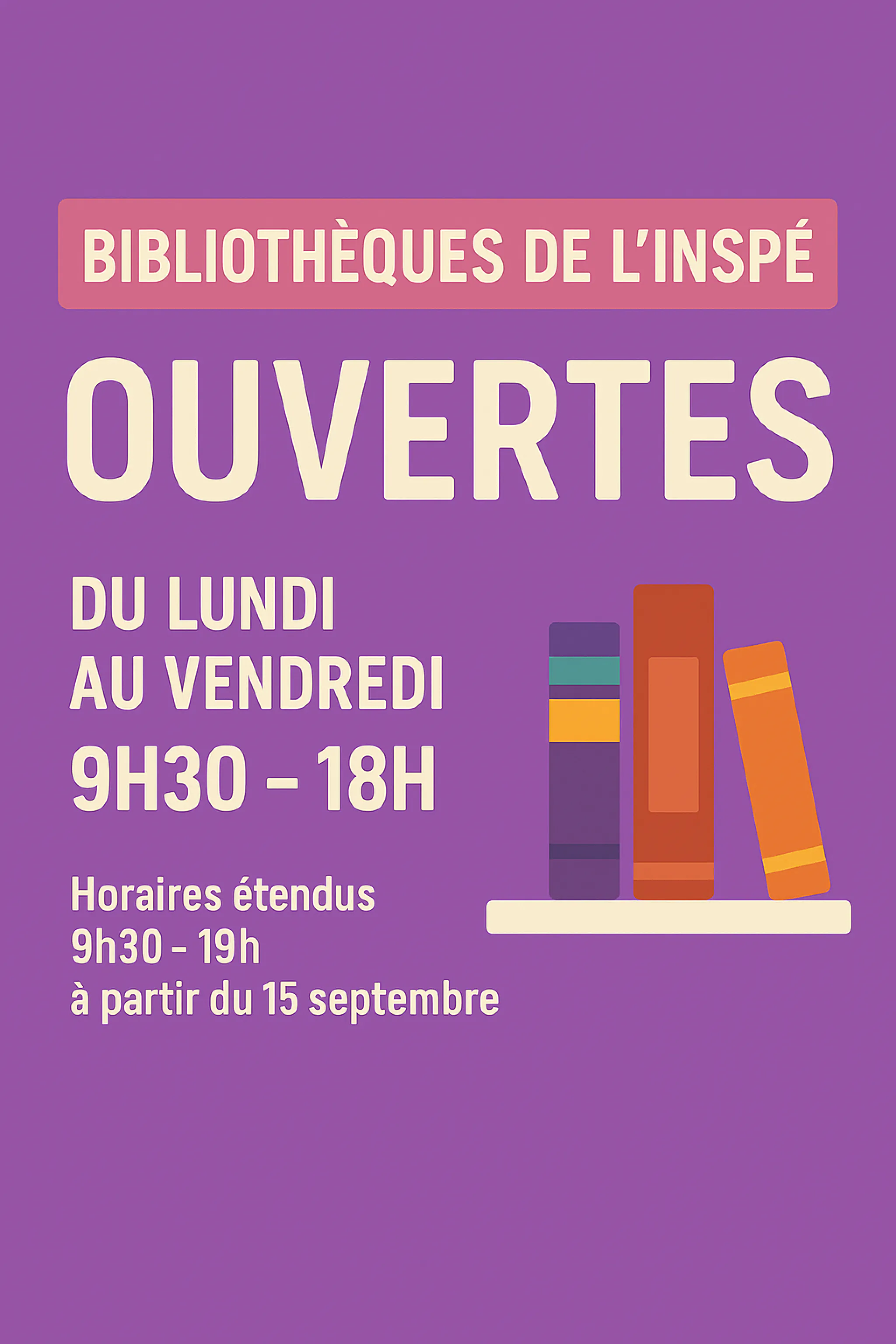 Horaires 18h
