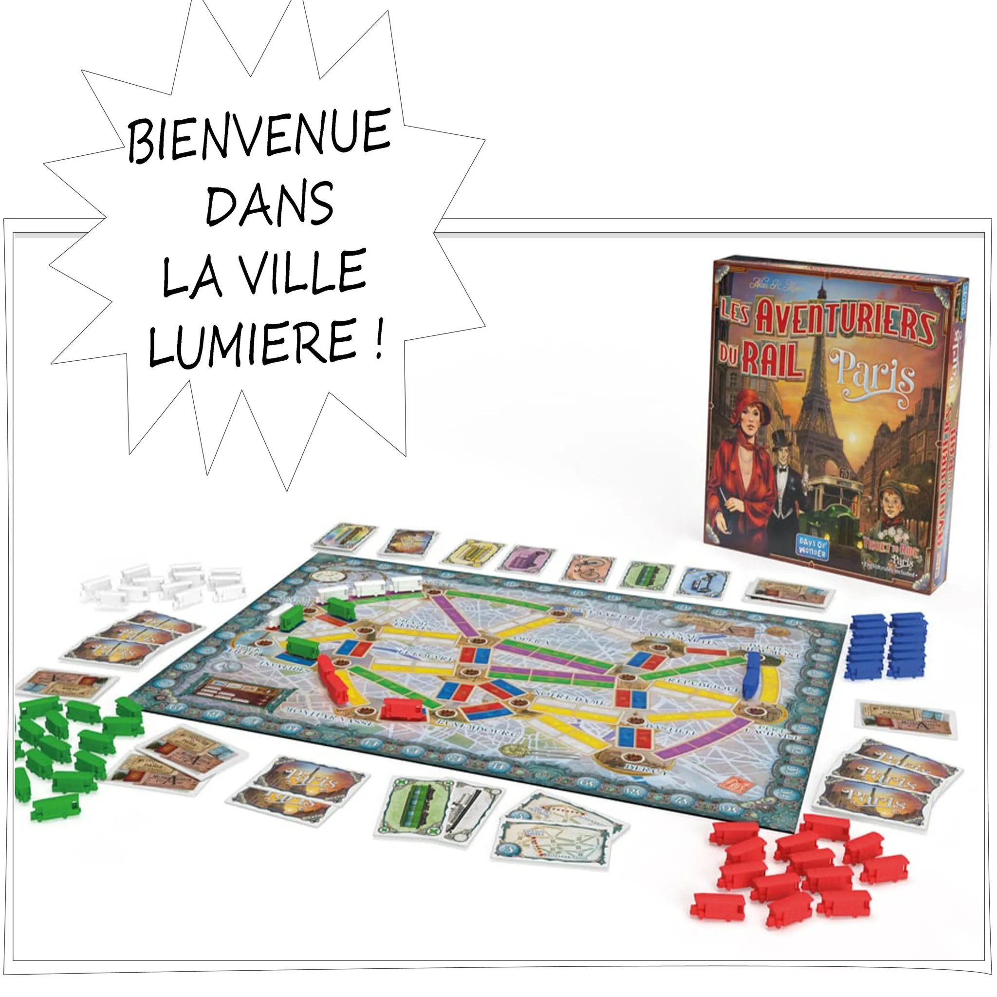 Lles aventuriers de rail Paris